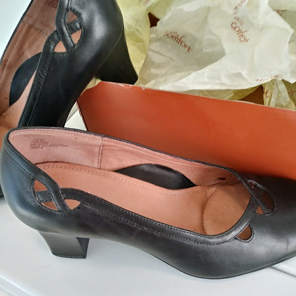 Strictly COMFORT Black Dress Shoes